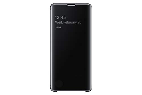 Samsung Clear View Cover für Galaxy S10 Schwarz - 6.1 Zoll