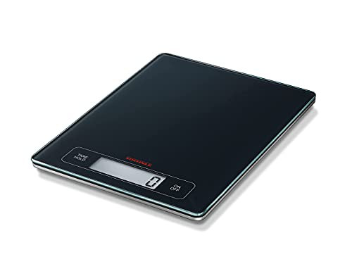 Soehnle Page Profi Digitalwaage für max. 15 kg, digitale Küchenwaage mit großer Wiegefläche und Tara, praktische Haushaltswaage mit Hold-Funktion