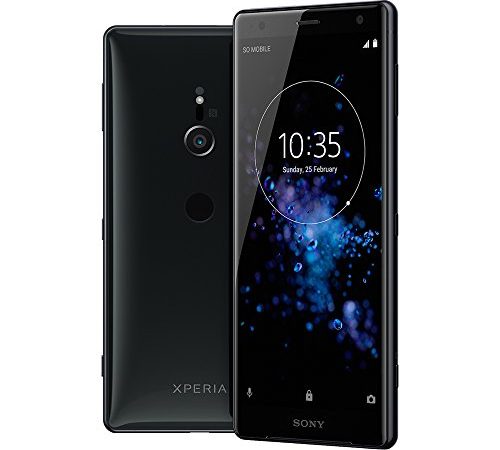 Sony Xperia XZ2 Smartphone (14,5 cm (5,7 Zoll) IPS Full HD+ Display, 64 GB interner Speicher und 4 GB RAM, Single-SIM, IP68, Android 8.0) Liquid Black - Deutsche Version