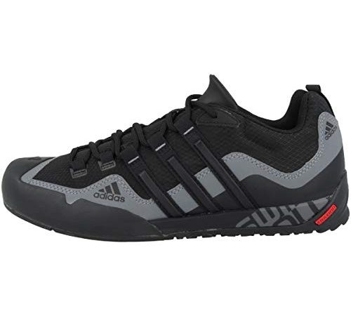 adidas Herren Terrex Swift Solo Trekking-& Wanderschuhe, Schwarz, 43 1/3 EU