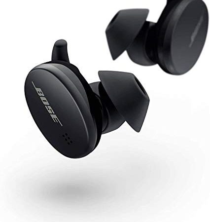 Bose Sport Earbuds – Vollkommen Kabellose In-Ear-Kopfhörer – Bluetooth-Kopfhörer fürs Workout und Laufen, Schwarz