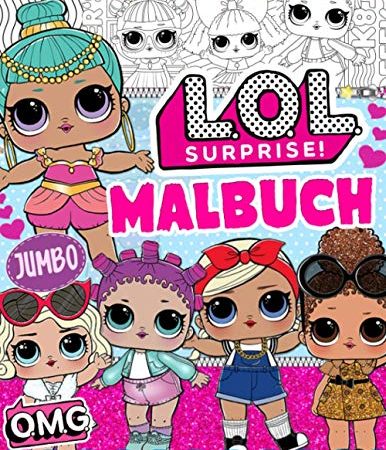 L.O.L. Surprise! Malbuch: LOL Girls Malbuch: Färben Sie Die Niedlichsten Inoffiziellen Bilder