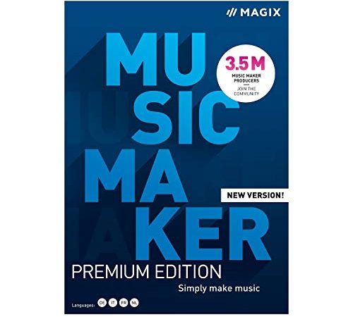 Music Maker - 2021 Premium - Mehr Sounds. Mehr Möglichkeiten. Einfach Musik machen | PC | PC Aktivierungscode per Email