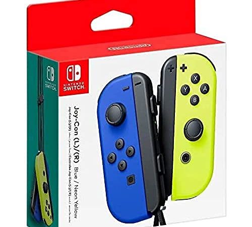 Nintendo Joy-Con 2er-Set, blau/neon-gelb