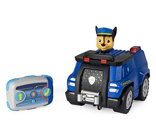 PAW Patrol Chases ferngesteuertes Polizeiauto mit Fernbedienung, Spielzeug für Kinder ab 3 Jahren, Batteriebetrieben