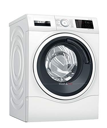 Bosch WDU28512 Serie 6 Smarter Waschtrockner, 10kg Waschen & 6kg Trocknen, 1400UpM, AutoDry optimale Trocknung, EcoSilence Drive leiser und effizienter Motor, Wash & Dry 60' Wäschepflege in 60 Minuten