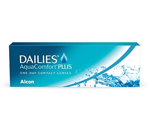 Dailies AquaComfort Plus Tageslinsen weich, 30 Stück, BC 8.7 mm, DIA 14.0 mm, -2 Dioptrien