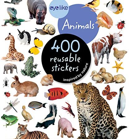 EyeLike Stickers: Animals: 400 reusable stickers inspired by nature