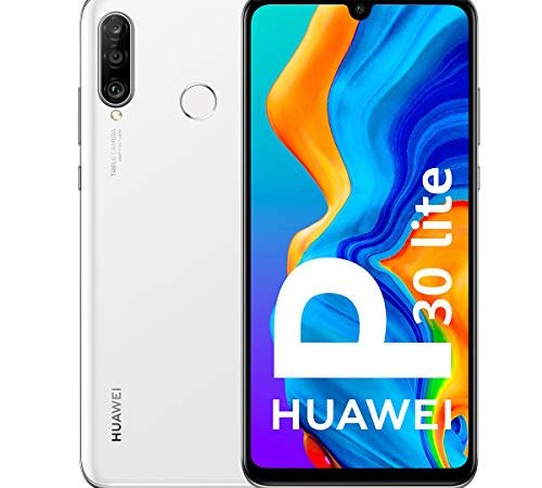 Huawei P30 lite (Pearl White) ohne Simlock, ohne Branding, ohne Vertrag (Generalüberholt)