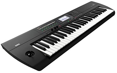 KORG i3 Music Workstation Synthesizer, schwarz, inkl. Software Paket, zum Erstellen von Musikproduktionen