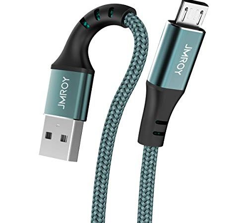 Micro USB Kabel, 3M Micro USB Ladekabel Android Schnellladekabel für Samsung Galaxy S7, S6, S5, J7, Huawei, Sony, LG, Kindle Fire, Fire HD Tablets, PS4, Nexus, HTC, Nokia,