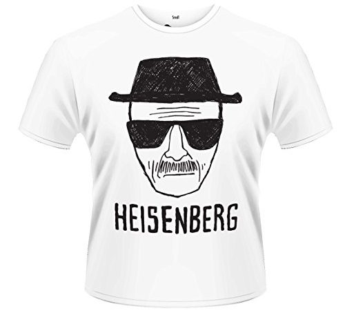 PHM Herren Breaking Bad Heisenberg Sketch T-Shirt, Weiß (Blanc Blanc), XL