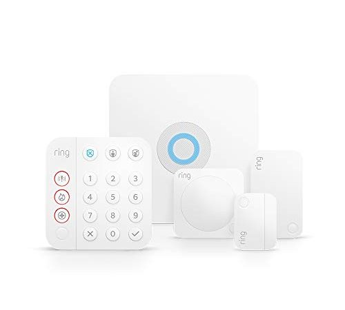 Ring Alarm Security Kit, 5-teilig (2. Gen.) | Alarmanlage von Amazon | Heimsicherheit ohne langfristige Verpflichtungen | Funktioniert mit Alexa