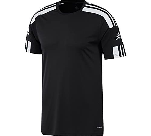 Adidas Herren Squadra 21 Jersey SS T-Shirt, black/white, Large