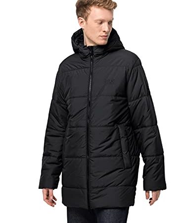 Jack Wolfskin Herren NORTH YORK JACKET M Winterjacke, black, L