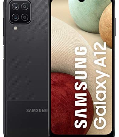 Samsung Galaxy A12 Smartphone Black 64GB A125F Dual-SIM Android 10.0