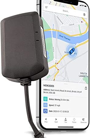 GPSLive Eco Track GPS Tracker Auto, Wohnmobil, KFZ | Made in EU | Einfache Installation | Livetracking mit App | Keine SIM benötigt | GPS Auto Tracker GPS Sender | Peilsender Auto GPS Tracker