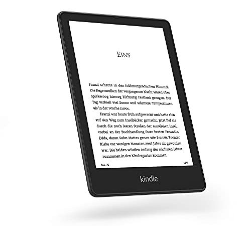 Kindle Paperwhite Signature Edition (32 GB) – Mit 6,8 Zoll (17,3 cm) großem Display, kabelloser Ladefunktion und Frontlicht mit automatischer Anpassung – ohne Werbung