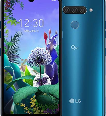 LG Q60 - Smartphone 64GB, 3GB RAM, Dual SIM, Moroccan Blue