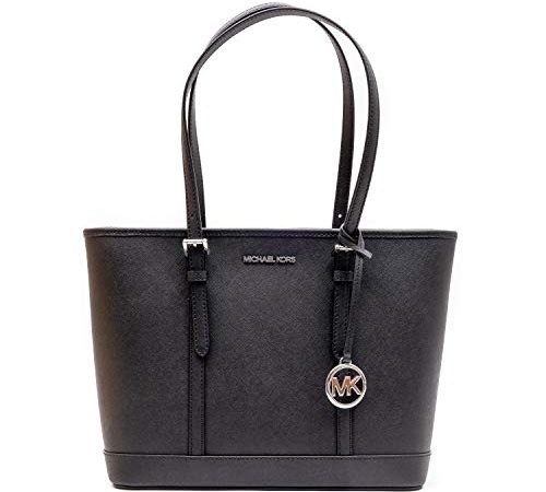 Michael Kors Jet Set Travel Damenhandtasche,Schwarz,Einheitsgröße