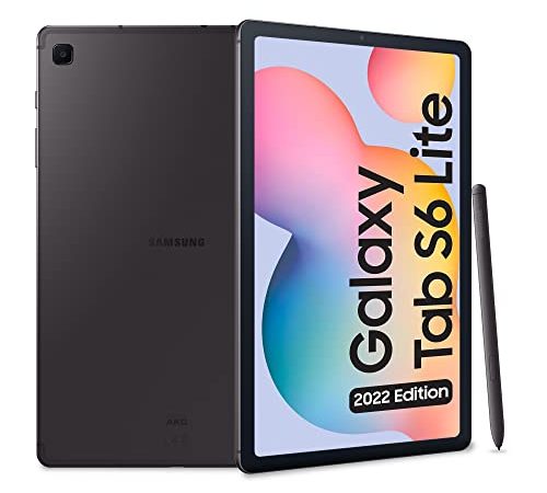 Samsung Galaxy Tab S6 Lite (2022), S Pen, Tablet, 10,4 Zoll LCD-Touchscreen, TFT, WLAN, 4 GB, 64 GB erweiterbar, Akku 7040 mAh, Android 12 Oxford Gray 2022