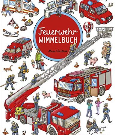 Feuerwehr Wimmelbuch - Das große Bilderbuch ab 2 Jahre: Kinderbücher ab 2 Jahre