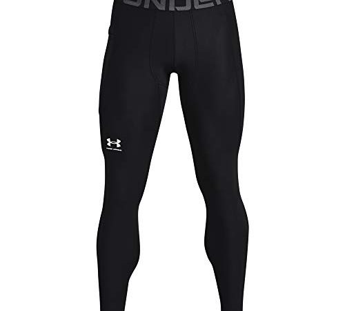 Under Armour Men's Heatgear Armour Leggings, Black, Large