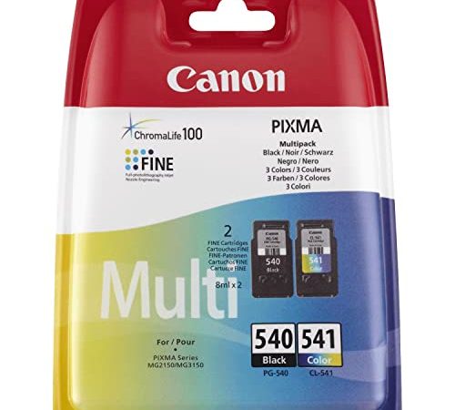 Canon 5225B006 PG-540 / CL-541 Tintenpatrone schwarz und farbig Multipack blister