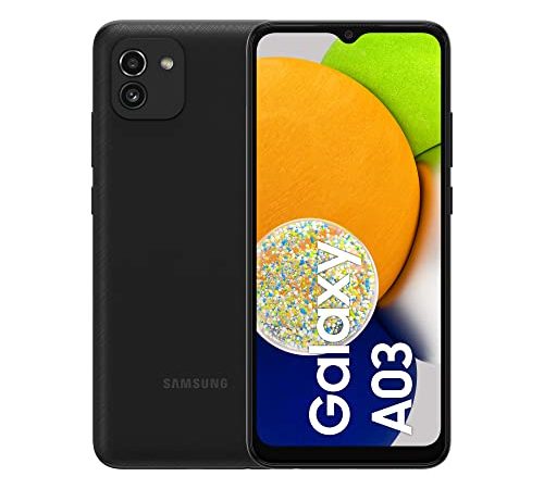 SAMSUNG Galaxy A03 64GB Handy, schwarz, Black, Android 11