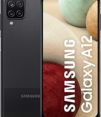 Samsung Galaxy A12 - Smartphone 64GB, 4GB RAM, Dual SIM, Black