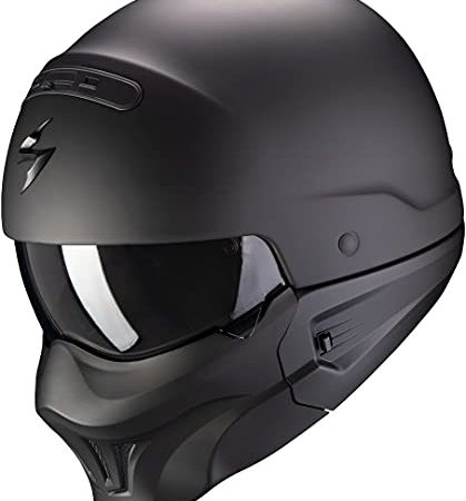 Scorpion Unisex Nc Motorrad Helm, Schwarz, XL EU