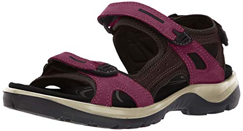 ECCO Damen Offroad Sandalen, Sangria Fig, 40 EU