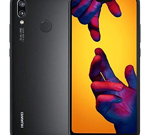 Huawei P20 Lite Smartphone (14.83 cm (5.84 Zoll) 64GB, 4GB RAM, 16MP Kamera, Android 8.0) Midnight Schwarz