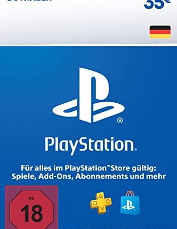 PlayStation Store Guthaben 35 EUR | PSN Deutsches Konto | PS5/PS4 Download Code