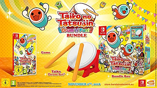 Taiko no Tatsujin: Drum ‚n‘ Fun! - Bundle inkl. Trommel - (exklusiv bei Amazon.de)