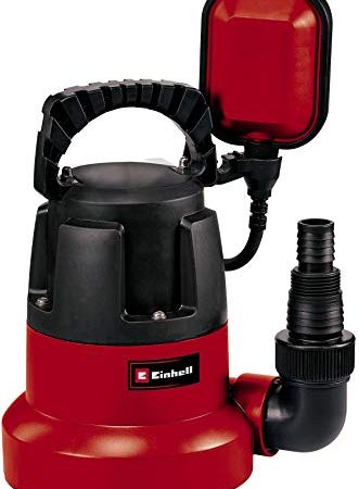 Einhell Tauchpumpe GC-SP 3580 LL (350 W, 8.000 Liter pro Stunde, flachabsaugend bis 1 mm, Pumpenstart ab 8 mm, integriertes Rückschlagventil)