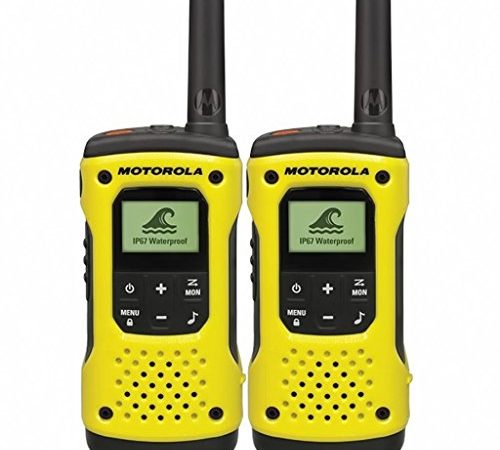 Motorola TLKR T92 H2O PMR Funkgerät (IP67, wetterfest, Reichweite bis zu 10 km), 2 Stück