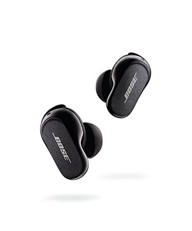 NEU: Bose QuietComfort Earbuds II, kabellos, Bluetooth, die weltweit besten Noise-Cancelling-In-Ear-Kopfhörer mit individueller Lärmreduzierung und personalisiertem Klang, Dreifach Schwarz