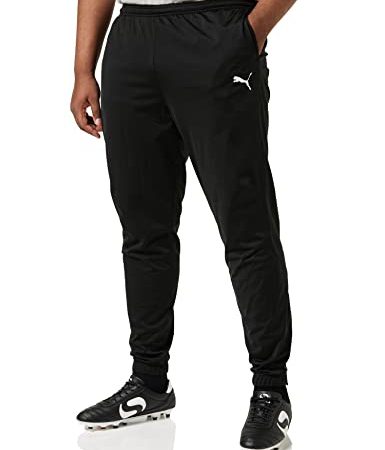 PUMA Herren Erwachsene Liga Sideline Poly Pant Core Hose, schwarz (PUMA Black-PUMA White),XL