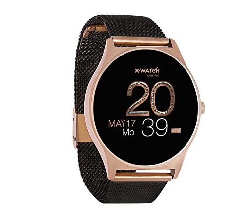 X-WATCH JOLI XW PRO-Smartwatch Damen iOS/iPhone-Fitnessuhr-Android mit Whatsapp Info 54030