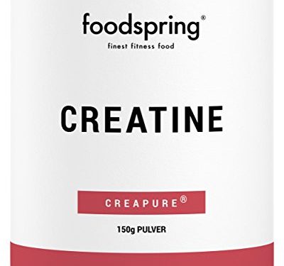 foodspring Creatine, reines Creatin Monohydrat für Muskelwachstum, Kraft und Ausdauer (Pulver)