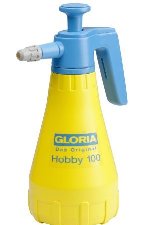 GLORIA Drucksprüher Hobby 100 | 1,0 L Sprühflasche | Gartenspritze mit verstellbarer Düse
