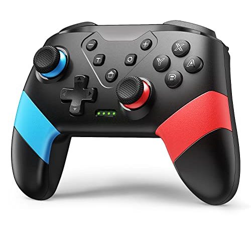 VOYEE Wireless Controller kompatibel mit Switch/Switch Lite, Pro Gamepad mit Turbo Motion Vibration Screenshot Funktion