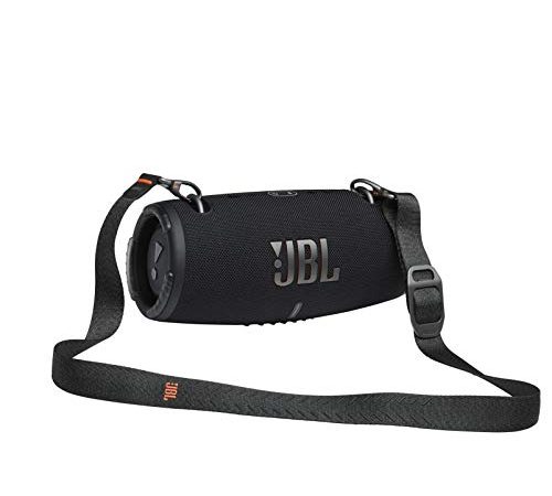 JBL Xtreme 3 Musikbox in Schwarz – Wasserdichter, portabler Stereo Bluetooth Speaker mit integrierter Powerbank – Mit nur einer Akku-Ladung bis zu 15 Stunden Musikgenuss