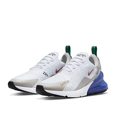 Nike Air Max 270 Sneaker Schuhe (43, White/red)