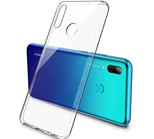 Simpeak Hülle Kompatibel mit Huawei P Smart 2019/Honor 10 Lite [6,21 Zoll], Handyhülle Kompatibel für P Smart 2019 Silikon Durchsichtige Dünn TPU Case - Transparent