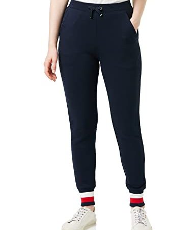 Tommy Hilfiger Damen Jogginghose Heritage Sweatpants, Blau (Midnight), S