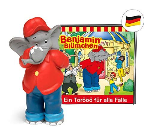 tonies Hörfiguren für Toniebox: Benjamin BLÜMCHEN Hörspiel - EIN Törööö für alle Fälle Figur - 18 packende Geschichten - ca. 61 Min. - ab 3 Jahre - DEUTSCH