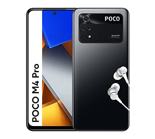 Xiaomi Poco M4 Pro - Smartphone 256GB, 8GB RAM, Dual SIM, Power Black ( UK-Adapter )