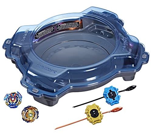 Beyblade Burst Pro Series Evo Elite Champions Pro Set – Battle Spielset mit Beystadium-Arena, 2 Kreiseln und 2 Startern